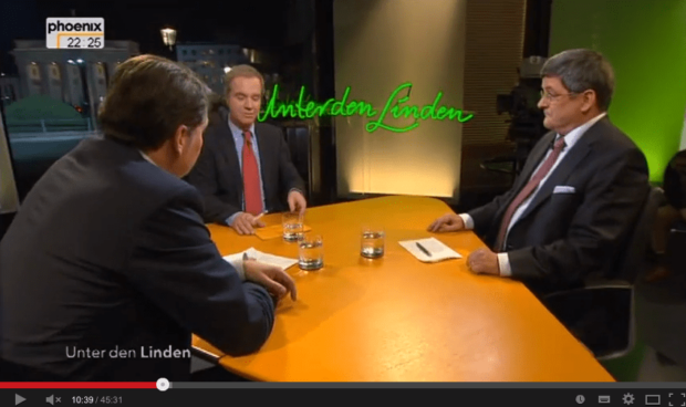 Unter den Linden – Überschuldet in die Rezession, Wohlstand adé? – 19.11.2012