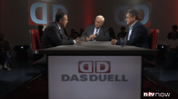 n-tv, „Das Duell“ – Lokführer drohen mit Streik – Arbeitskampf oder Erpressung, 07.10.2014
