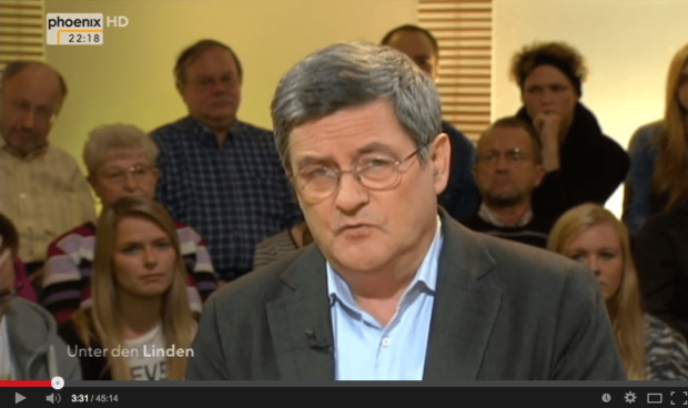 Unter den Linden – Kapitalismus gerettet, Mittelschicht tot? – 27.10.2014