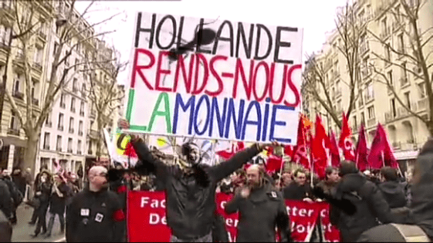 „Frankreich schafft den Euro ab und kehrt zum Franc zurück“