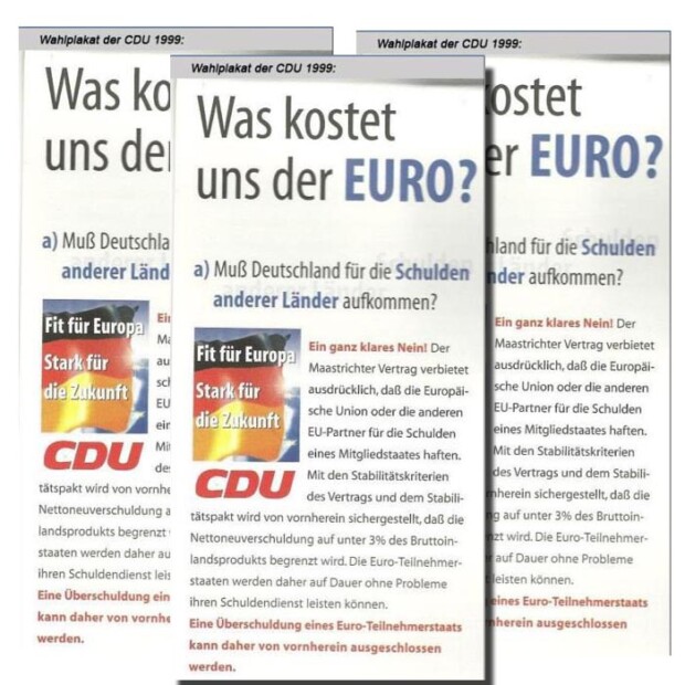 Haften Politiker für ihre Griechenland-Politik?
