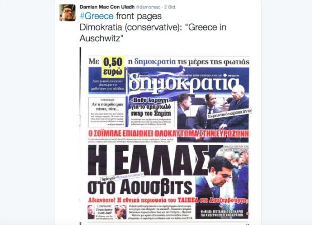 Griechenland: Ende und Beginn einer Betrugsfahrt