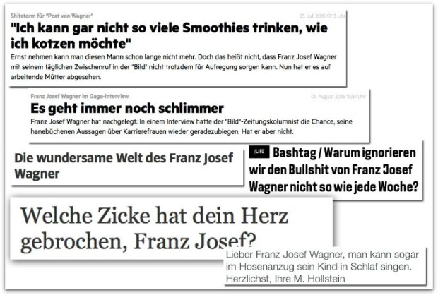 Dada, Gonzo, Franz Josef Wagner – Freigeist verboten?