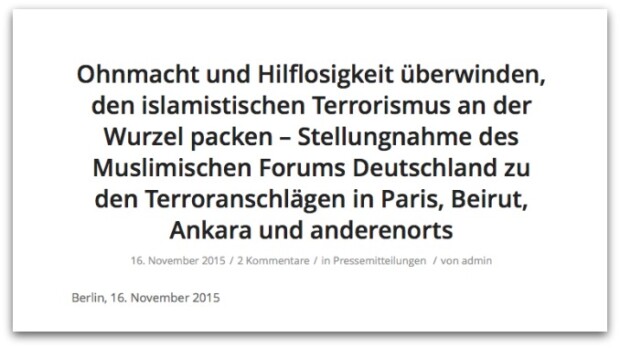 Der Islam muss sich reformieren