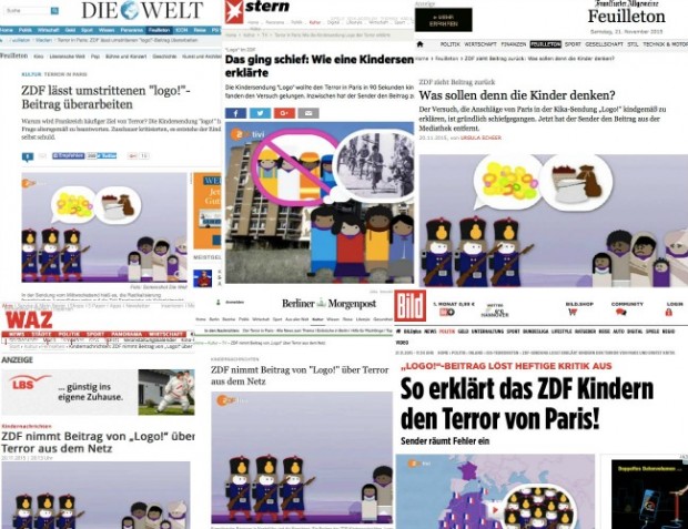 ZDF logo!: Frankreich ist am Terror selbst schuld