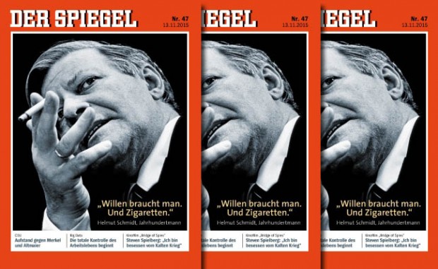 DER SPIEGEL Nr. 47 – „Willen braucht man. Und Zigaretten. Helmut Schmidt, Jahrhundertmann“