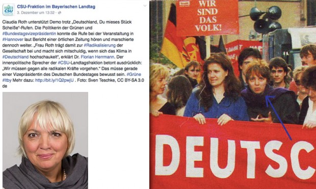 Deutschland: Für die Bundestagsvizepräsidentin ein „mieses Stück Scheisse“?