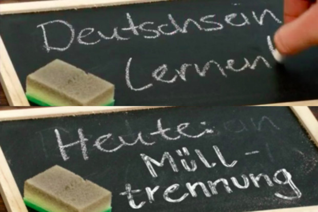 Integration: Deutschsein lernen mit Staatsreligion Mülltrennung