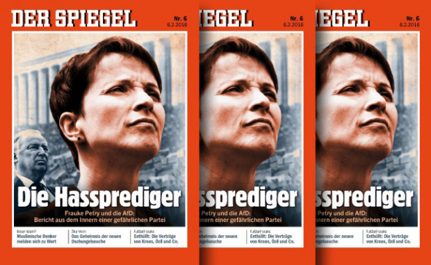 DER SPIEGEL Nr. 6: „Die Hassprediger: Frauke Petry und die AfD“