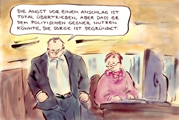 Amok, Hofer, Terror und Urlaub