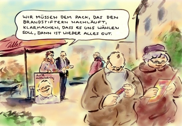 Die Ratlosigkeit der Etablierten ist der Treibsatz der AfD