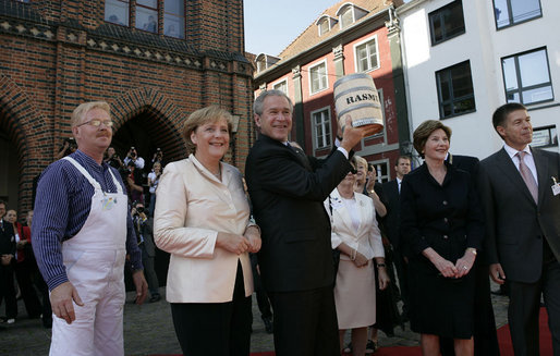 GWB: Arrival Ceremony Stralsund