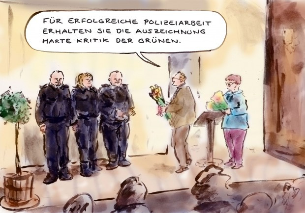 Sie ist da, mitten in Deutschland: Die vagabundierende Gewalt