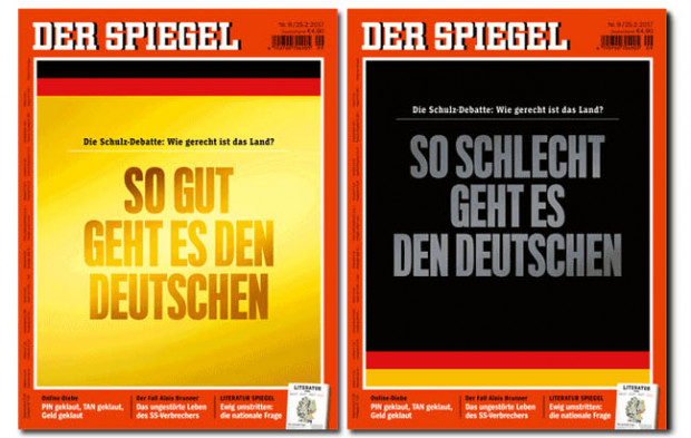 DER SPIEGEL Nr. 9 – Die Schulz-Debatte: Wie gerecht ist das Land?