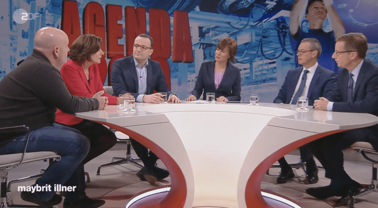 Bei Maybrit Illner - Rheinischer Schweinebraten oder Mecklenburger Tüften? Bei Maybrit Illner - Rheinischer Schweinebraten oder Mecklenburger Tüften?