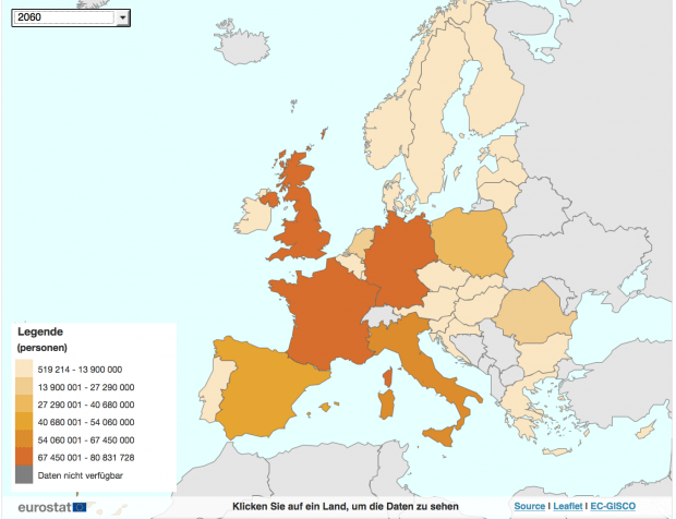 Bis 2060: 10,9 Millionen Einwanderer?