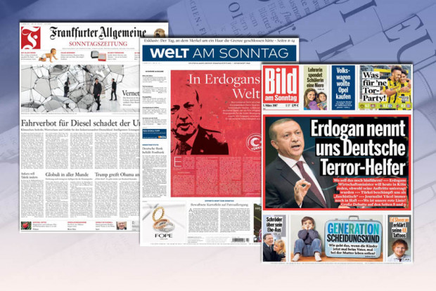 CDU: Rückkehr zu Schwarz-Rot-Gold und Erdogan jenseits des Rubikon