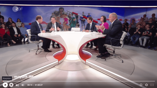Bei Maybrit Illner – Lasset uns beten
