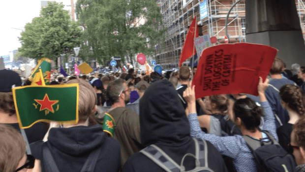 Gewalt in Hamburg: Am Ende gewinnt Merkel