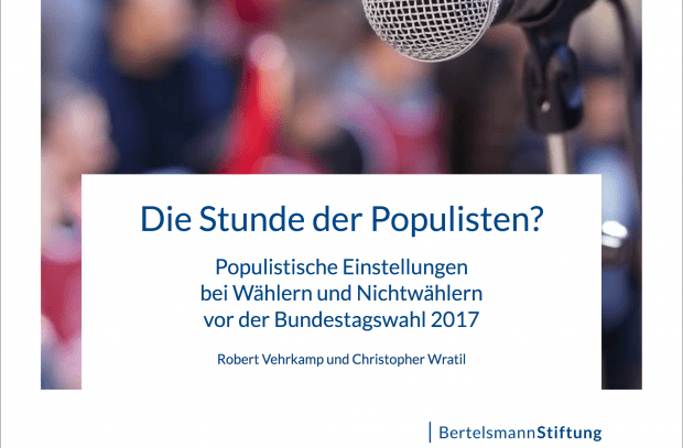 Bertelsmann-Studie: „Die Stunde der Populisten?“