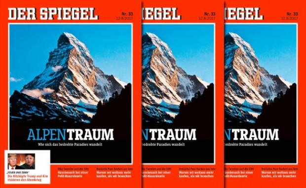 DER SPIEGEL Nr. 33: ALPENTRAUM – Wie sich das bedrohte Paradies wandelt