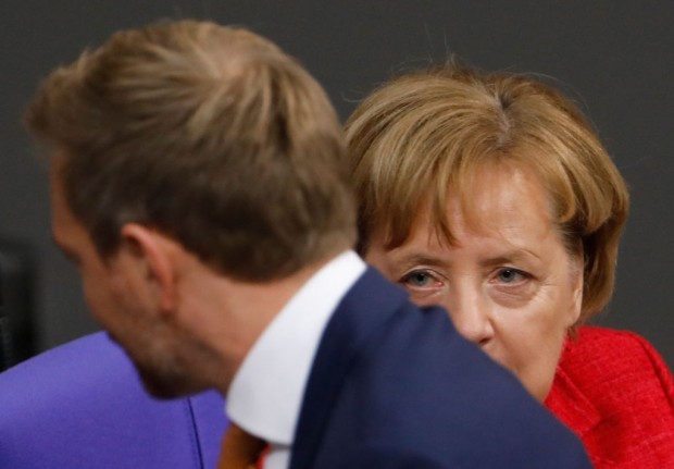 Niemals mit Merkel