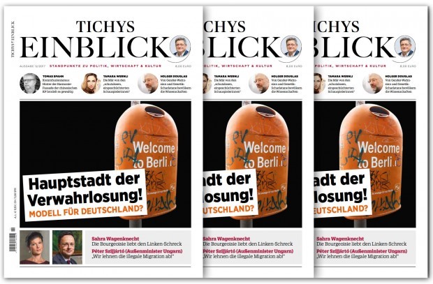 Die neue Ausgabe Tichys Einblick 12/2017 ist da