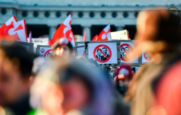 Wien: Demos gegen die neue Regierung