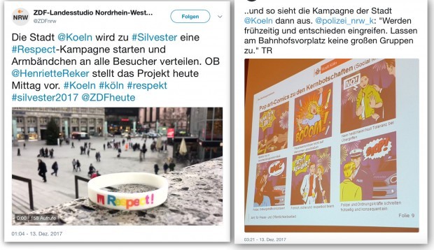 Köln: Mit Pop art und Armbändchen Silvester sichern?