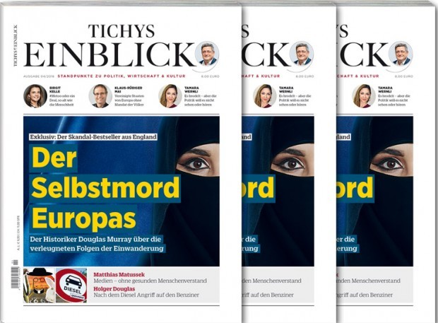 Die neue Ausgabe Tichys Einblick 04/2018 ist da