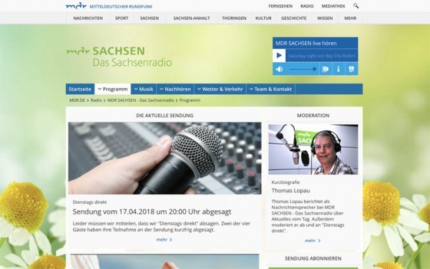 MDR setzt Sendung ab – wg. eigener Ankündigungsformulierung