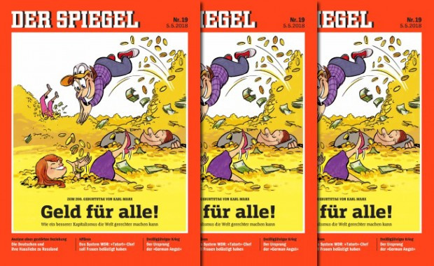 Spiegel Nr. 19/2018: Kalaschnikow oder bedingungsloses Grundeinkommen
