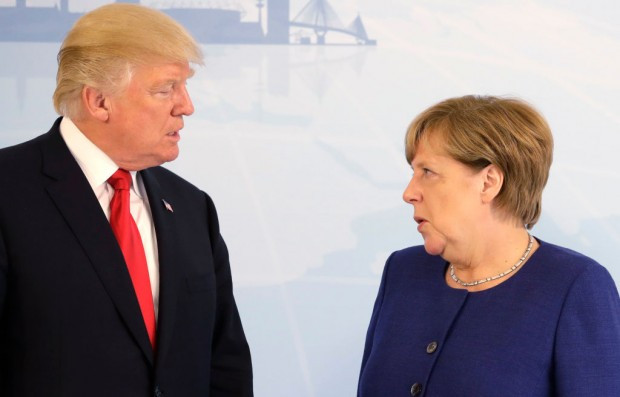 Trump gegen Merkel 1:0