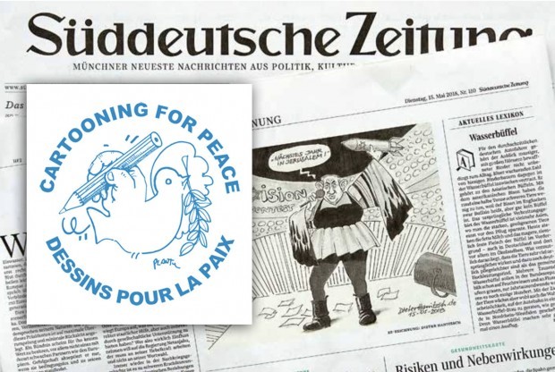„Cartooning for Peace“ protestiert gegen „Angriff auf die Meinungsfreiheit“ durch die Süddeutsche Zeitung