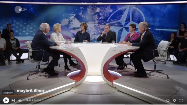 Bei Illner – Linkspopulist Oskar vs. Truppen-Ursel: „Irre, krank, völliger Wahnsinn!“