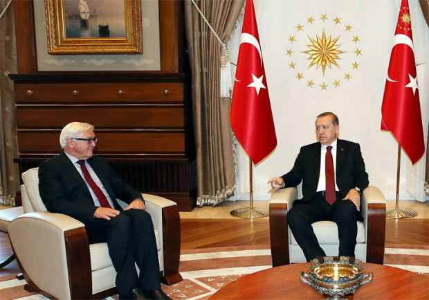 Kurdische Gemeinde bittet Steinmeier, Erdogan nicht als Staatsgast zu empfangen