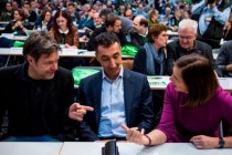 Die Grünen zum Sieg schreiben