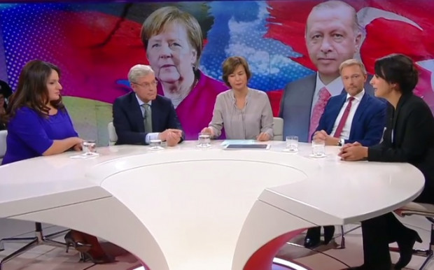 Bei Illner: Steinmeiers  Bettler-Bankett für Erdogan