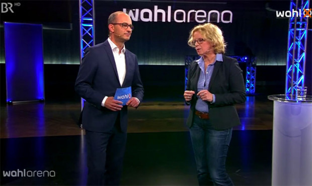 Wahlarena Bayern: Im Studio nichts Neues