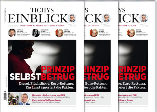 Tichys Einblick 11-2018: PRINZIP [SELBST]BETRUG