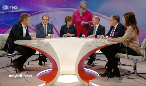Laschet bei Illner: Im Himmel ist Jahrmarkt und „Merkel ist nicht links“. Punkt.