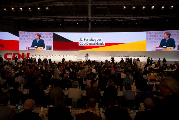 CDU-Parteitagsregie mit Presseschau – ein Nachschlag