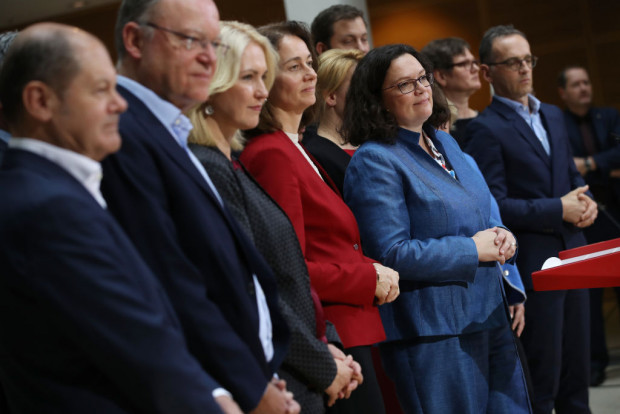 Endlich ist die SPD wieder dort, wo sie nie hin wollte