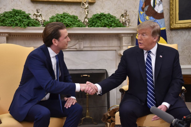 Sein Debut bei Donald Trump kann Sebastian Kurz auf die Haben-Seite buchen