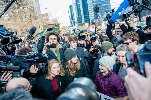 Wie die Kirche gewohnheitsmäßig nach der Bewegung Fridays for future greift