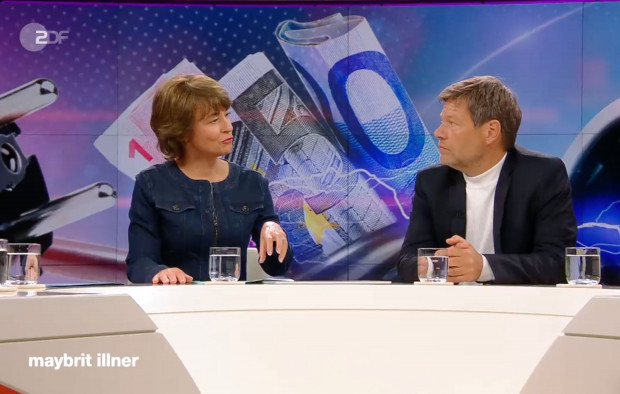 Bei Illner: Habeck, CO2 und die Klimasteuer