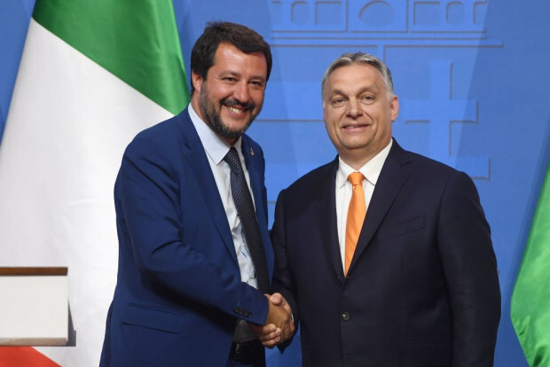 EU-Wahl: Salvini in Budapest