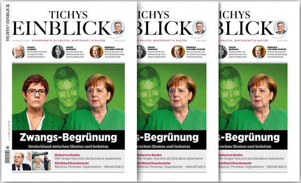 Tichys Einblick 07-2019: Zwangs-Begrünung