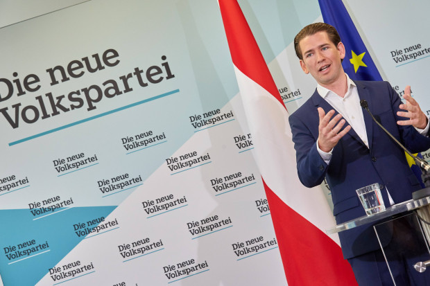 Österreich: Türkis, Pink und Grün rauf, Rot und Blau runter