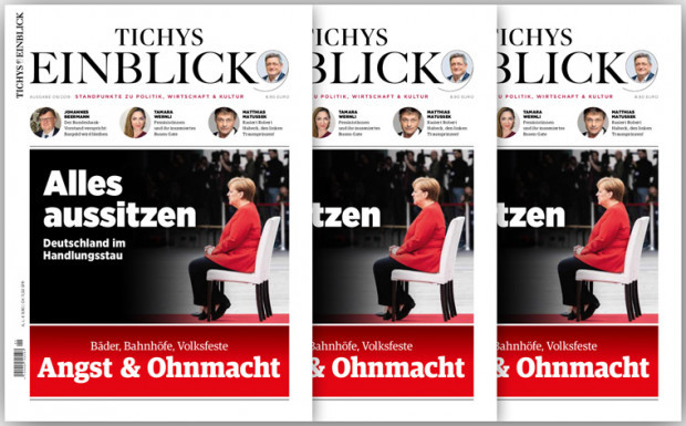 Tichys Einblick 09-2019: Alles Aussitzen – Deutschland im Handlungsstau